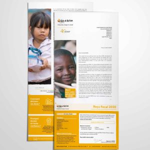 Action Education - Reçu fiscal 2020