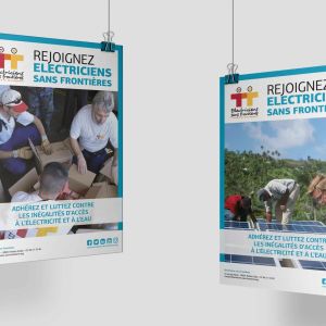 Electriciens sans frontières - Affiches