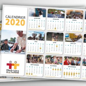 Electriciens sans frontières - Calendrier 2020 Electriciens sans frontières - Calendrier 2020
