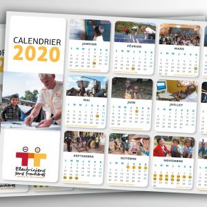 Electriciens sans frontières - Calendrier 2020