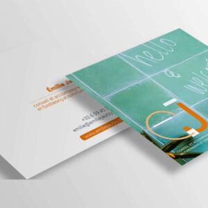 Émilie Jautzy - Logo et carte de visite Émilie Jautzy - Logo et carte de visite