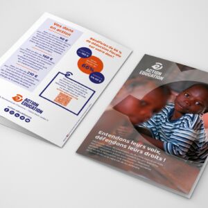 Action Education - Flyer campagne de fin d'année 2024